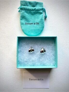 Tiffany & Co. Sterling Silver Elsa Peretti Earrings